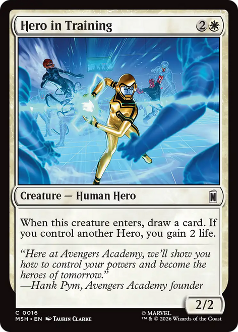 Hero in Training