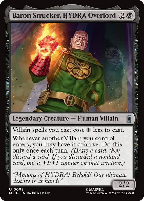 Baron Strucker, HYDRA Overlord