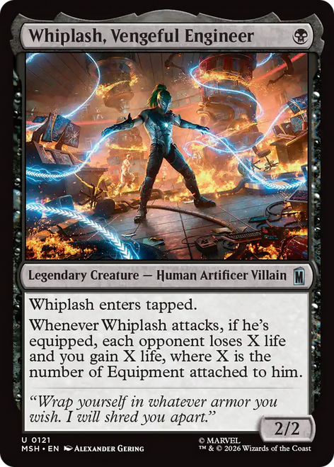 Whiplash, Vengeful Engineer