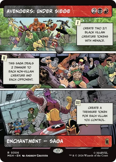 Avengers: Under Siege (Borderless Panel)