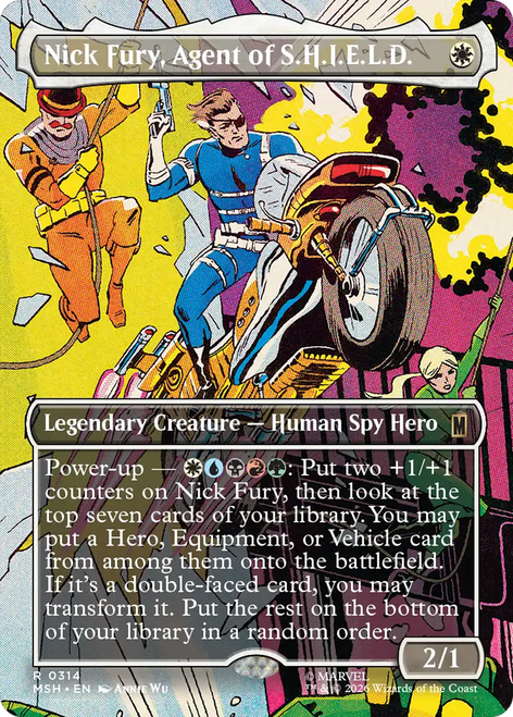 Nick Fury, Agent of S.H.I.E.L.D. (Borderless Scene)