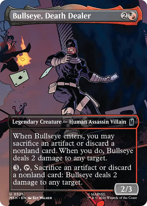 Bullseye, Death Dealer (Borderless Scene)