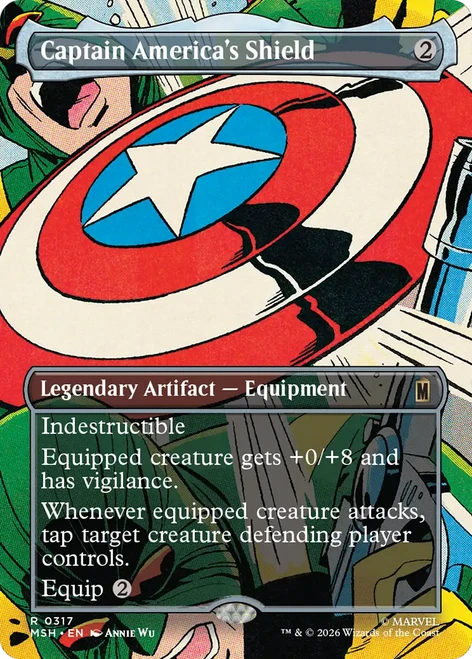 Captain America's Shield (Borderless Scene)