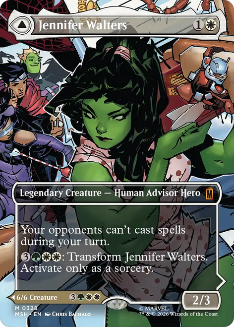 Jennifer Walters//The Sensational She-Hulk (Borderless Scene)