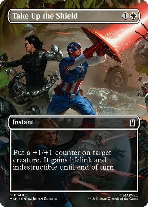 Take Up the Shield (Borderless Scene)