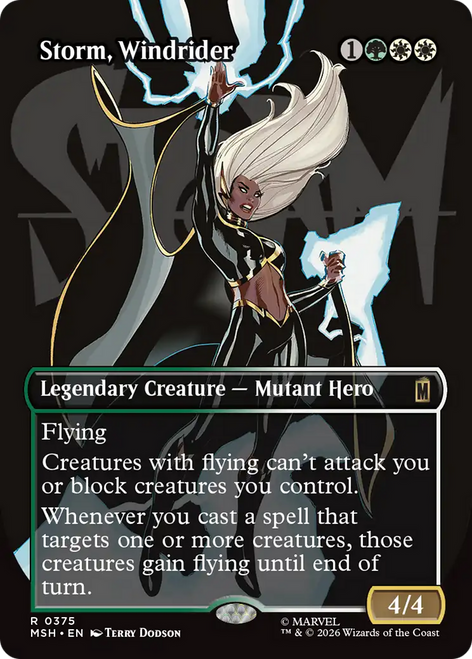 Storm, Windrider (Logo Art)
