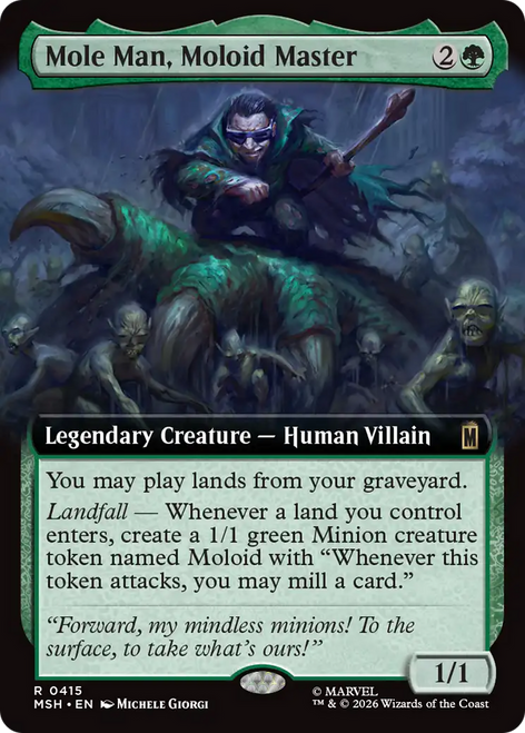 Mole Man, Moloid Master (Extended Art)