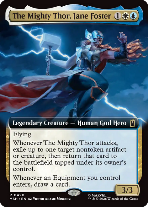 The Mighty Thor, Jane Foster (Extended Art)