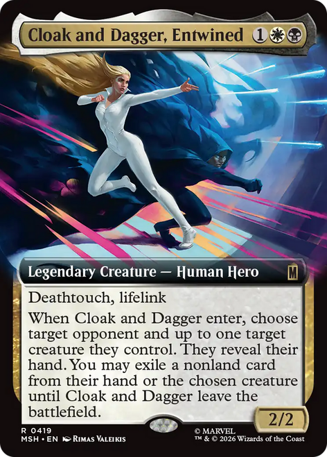 Cloak and Dagger, Entwined (Extended Art)