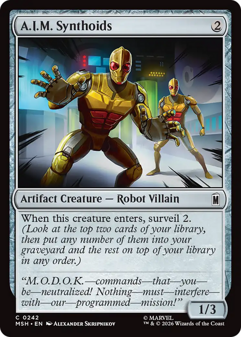 A.I.M. Synthoids