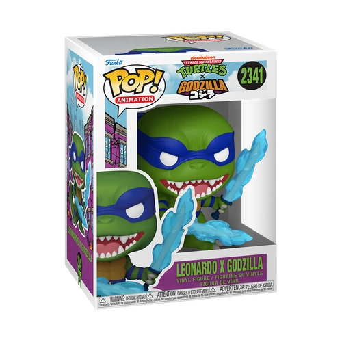 POP! Animation - Teenage Mutant Ninja Turtles x Godzilla #2341 Leonardo x Godzilla