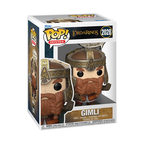 POP! Movies - The Lord of the Rings #2028 Gimli (Nobody Tosses a Dwarf)