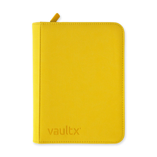 Exo-Tec Zip Binder - 4-Pocket - Sunrise Yellow
