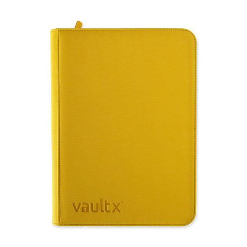 Exo-Tec Zip Binder - 9-Pocket - Sunrise Yellow