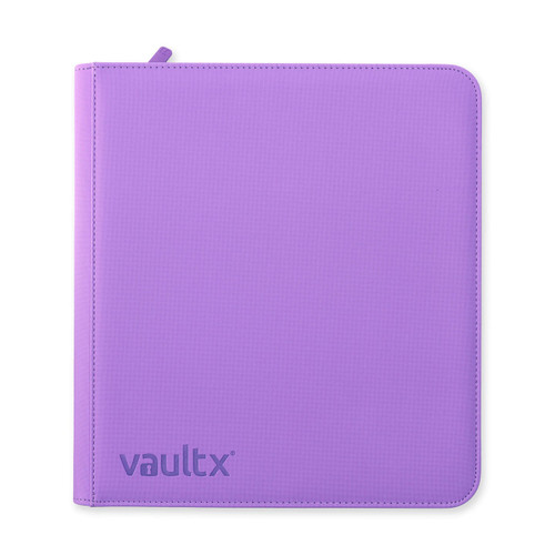 Exo-Tec Zip Binder - 12-Pocket - Just Purple