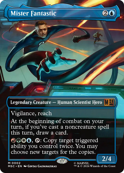 Mister Fantastic (Borderless Art)
