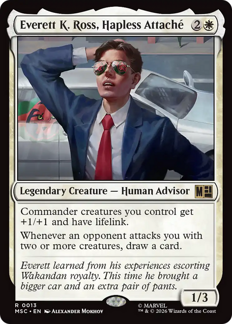 Everett K. Ross, Hapless Attaché