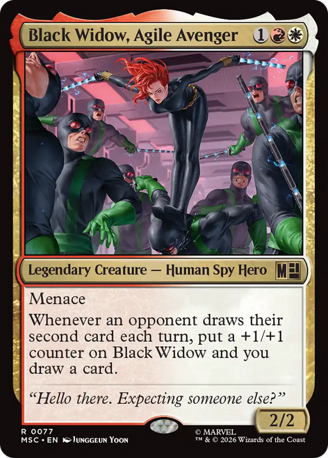 Black Widow, Agile Avenger