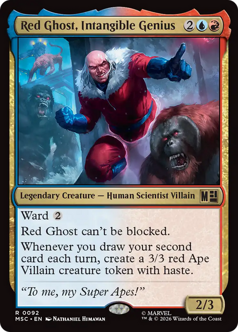 Red Ghost, Intangible Genius