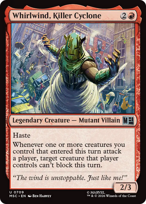 Whirlwind, Killer Cyclone