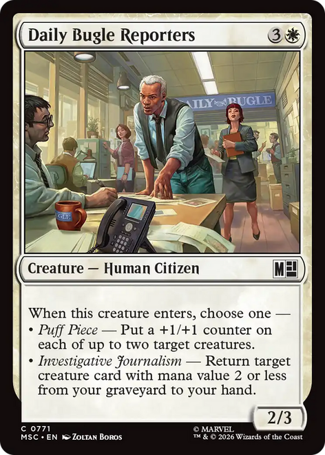 Daily Bugle Reporters