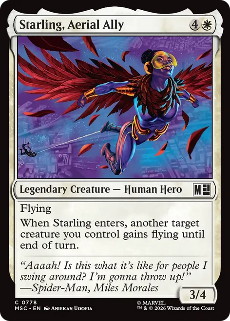 Starling, Aerial Ally