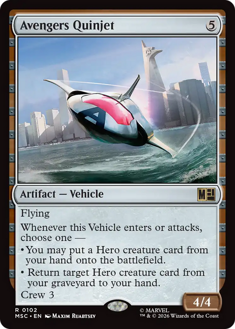 Avengers Quinjet