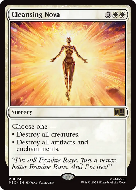Cleansing Nova