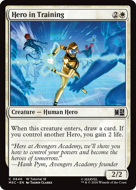 Hero in Training (Tutorial)