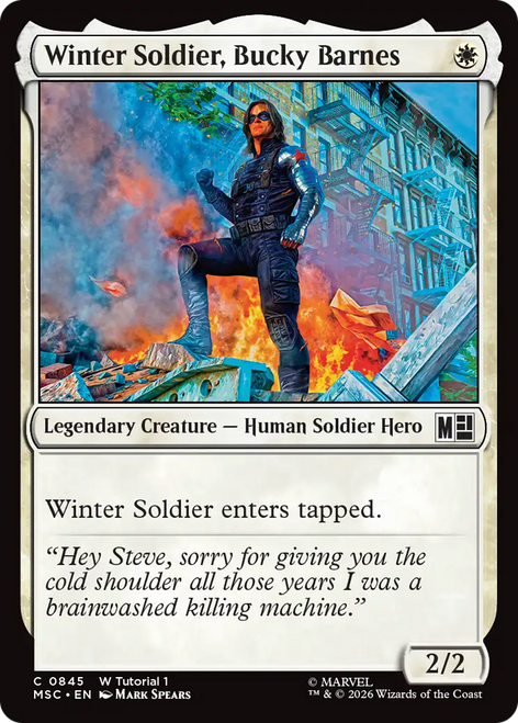 Winter Soldier, Bucky Barnes (Tutorial)
