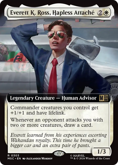 Everett K. Ross, Hapless Attaché (Extended Art)