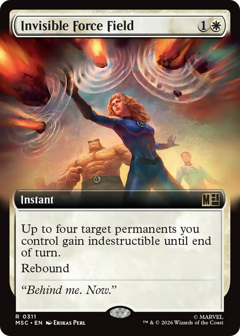 Invisible Force Field (Extended Art)