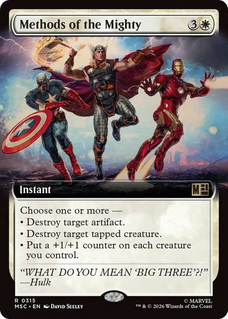 Methods of the Mighty (Extended Art)