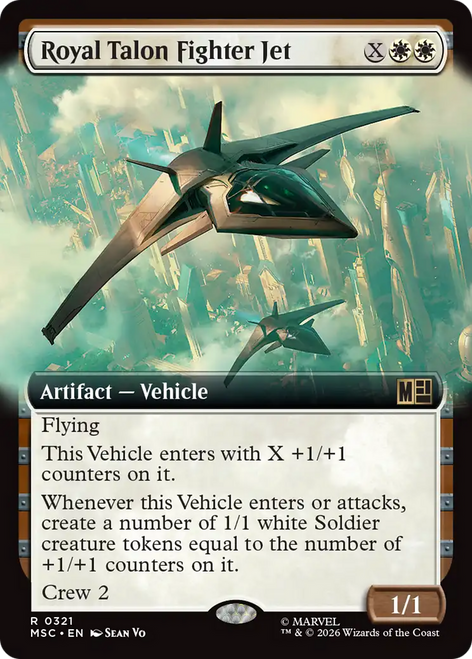 Royal Talon Fighter Jet (Extended Art)