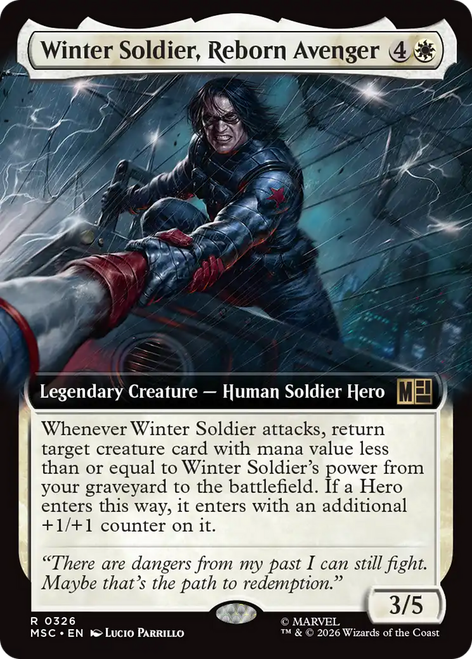 Winter Soldier, Reborn Avenger (Extended Art)