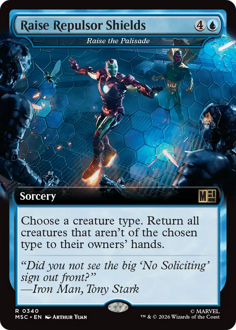 Raise the Palisade [Raise Repulsor Shields] (Extended Art)