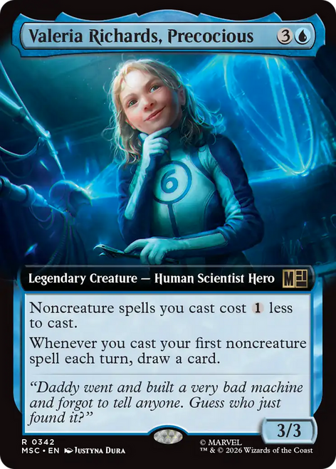 Valeria Richards, Precocious (Extended Art)
