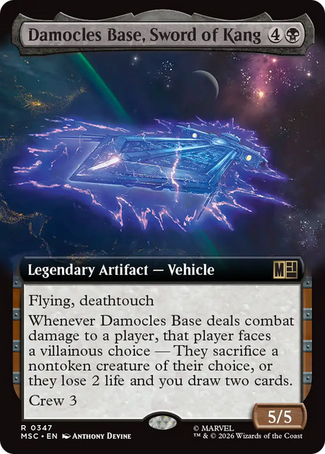 Damocles Base, Sword of Kang (Extended Art)