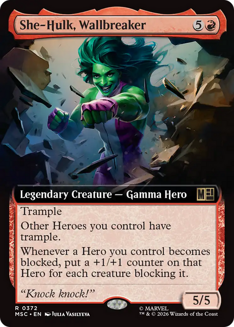 She-Hulk, Wallbreaker (Extended Art)