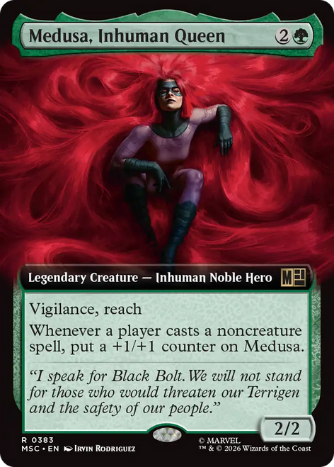 Medusa, Inhuman Queen (Extended Art)