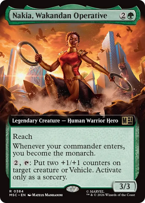 Nakia, Wakandan Operative (Extended Art)