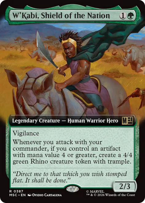 W'Kabi, Shield of the Nation (Extended Art)