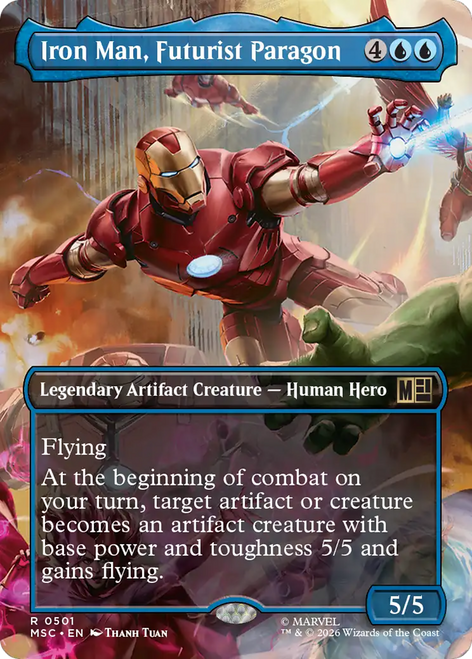 Iron Man, Futurist Paragon (Borderless Scene)