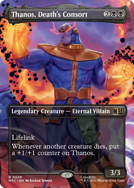 Thanos, Death's Consort (Borderless Scene)