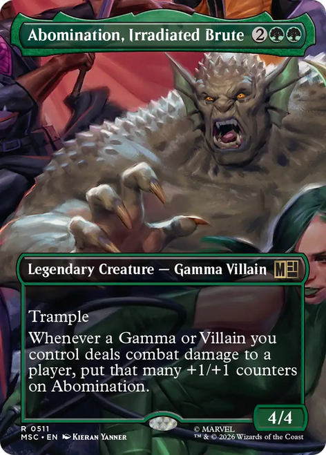 Abomination, Irradiated Brute (Borderless Scene)
