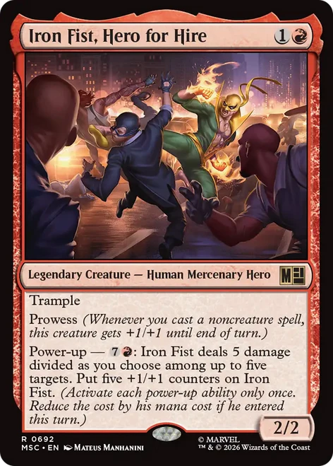 Iron Fist, Hero for Hire
