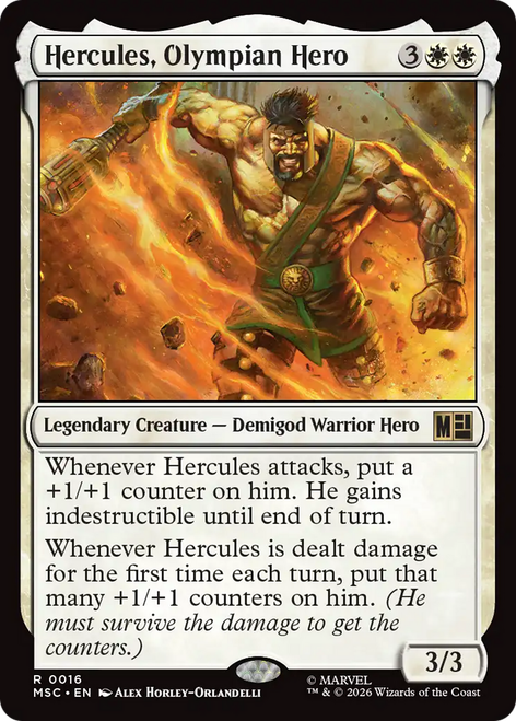 Hercules, Olympian Hero (Surge Foil)