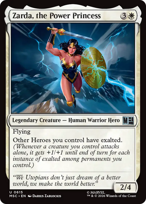 Zarda, the Power Princess (Foil)