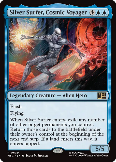 Silver Surfer, Cosmic Voyager (Foil)