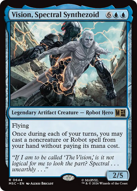 Vision, Spectral Synthezoid (Foil)